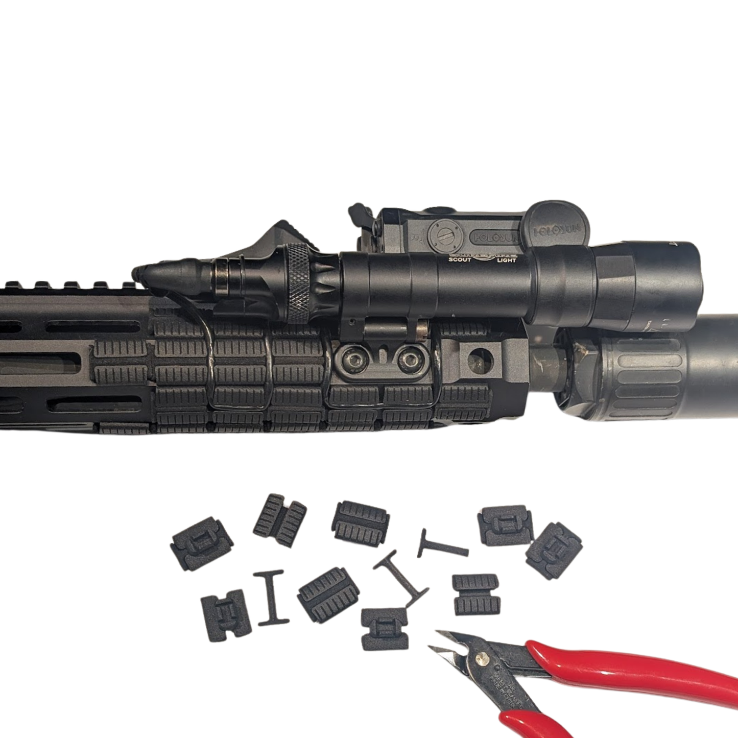 M-LOK Wire Control Rail Studs